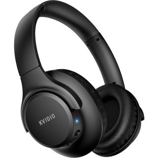 KVIDIO Bluetooth Headphones Wireless Over Ear Headsets 65H Playtime