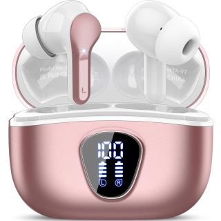 Wireless Earbuds, Bluetooth 5.4 Headphones HiFi Stereo, Bluetooth Earbuds