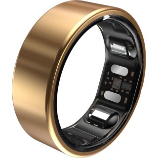 QALO SR-2 Smart Ring Fitness Tracker – Size Before You Buy – Gold, 12