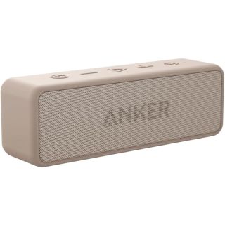 Anker soundcore 2 Portable Bluetooth Speaker, 24-Hour Playtime, IPX7