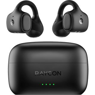 Raycon Everyday Clip On Earbuds, Open Ear & Water Resistant, 30Hr (Black)
