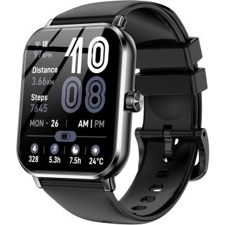 Smart Watch for Men Women, 1.83" HD Touch Screen with Bluetooth Call, IP68 Waterproof, 140+ Sport Modes, Fitness Tracker with Heart Rate & Sleep Monitor, Pedometer, Compatible with Android iPhone